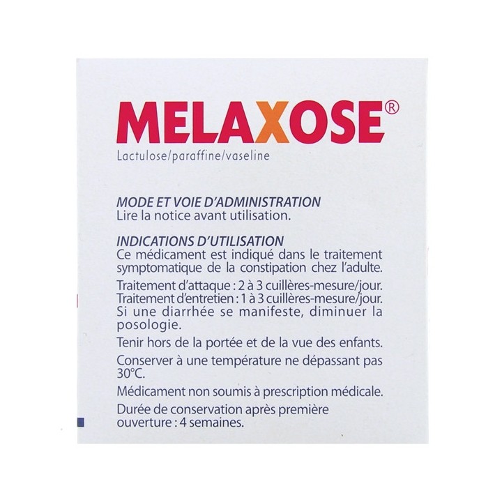 Melaxose Gelée orale 150g, Constipation, Pharmacie en ligne IllicoPharma