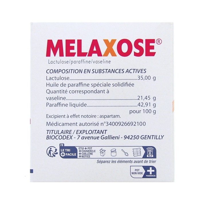 Melaxose Gelée orale 150g, Constipation, Pharmacie en ligne IllicoPharma