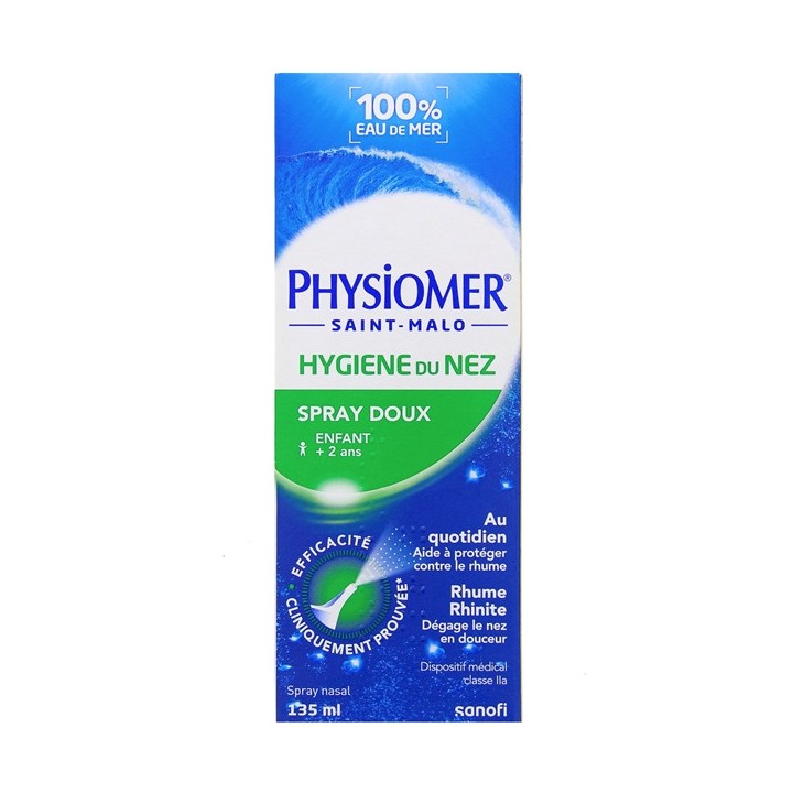 Physiomer Hygiène du Nez Spray Doux 135ml - IllicoPharma