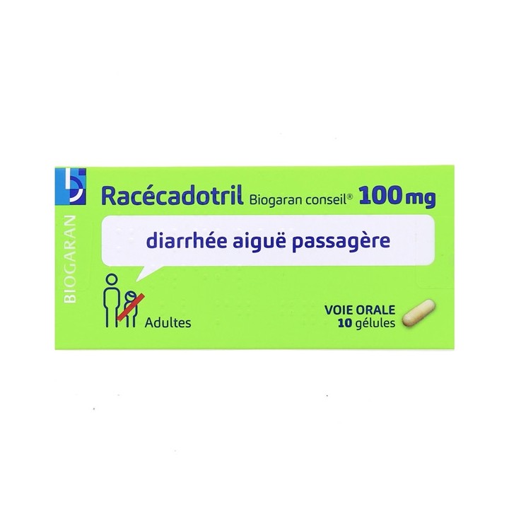 Racécadotril 100mg x10 Biogaran Conseil
