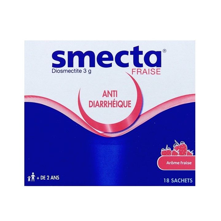 Smecta Fraise - Médicament en ligne - IllicoPharma