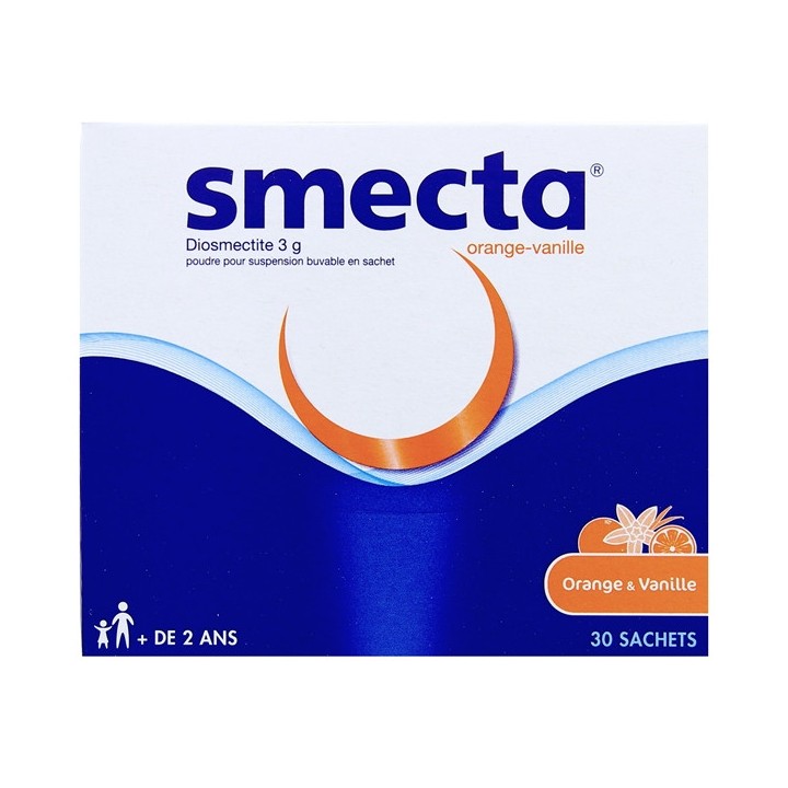 Smecta 30 sachets - Diarrhée - e-Pharmacie IllicoPharma