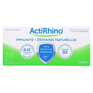 ActiRhino x30cpr à sucer Grimberg - IllicoPharma