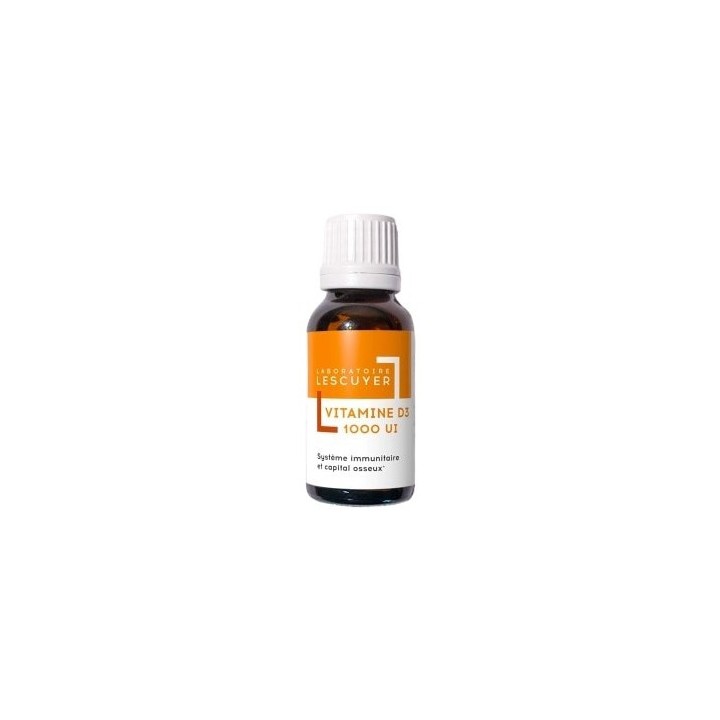 Vitamine D3 1000 UI 20ml – Laboratoire Lescuyer – IllicoPharma
