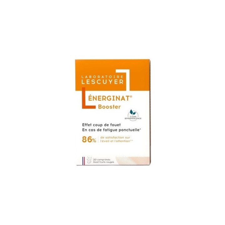 Énerginat Booster x20cpr effervescents – Laboratoire Lescuyer – IllicoPharma