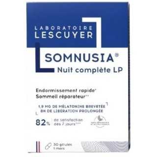 Somnusia Nuit Complète LP x30 gélules – Laboratoire Lescuyer – IllicoPharma