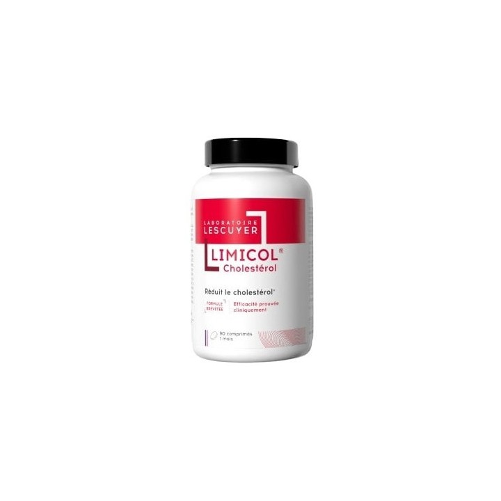 Limicol Cholestérol x90cpr – Laboratoire Lescuyer – IllicoPharma