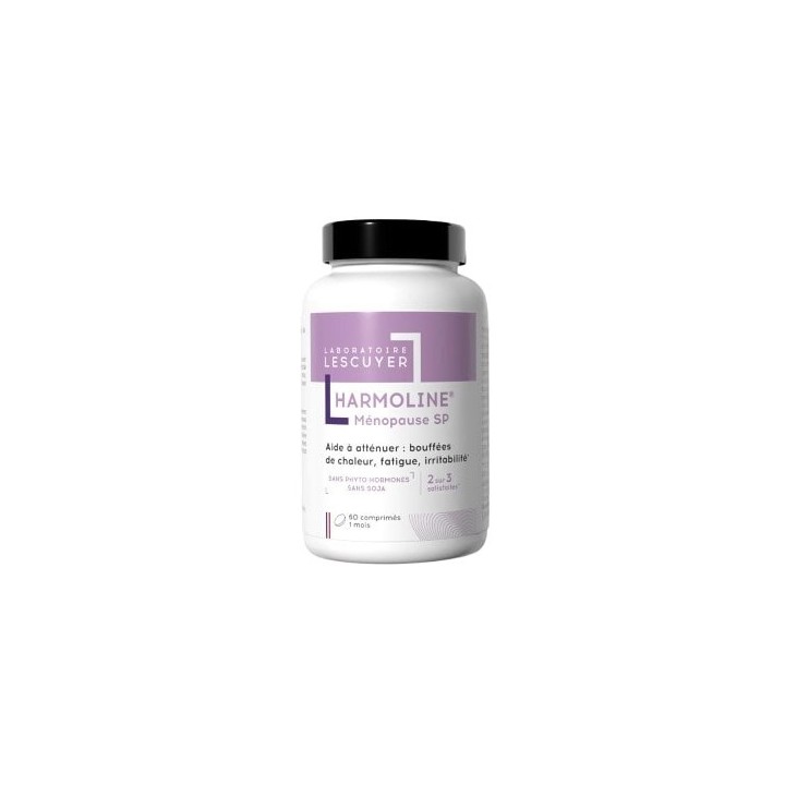 Harmoline Ménopause SP x60cpr – Laboratoire Lescuyer – IllicoPharma
