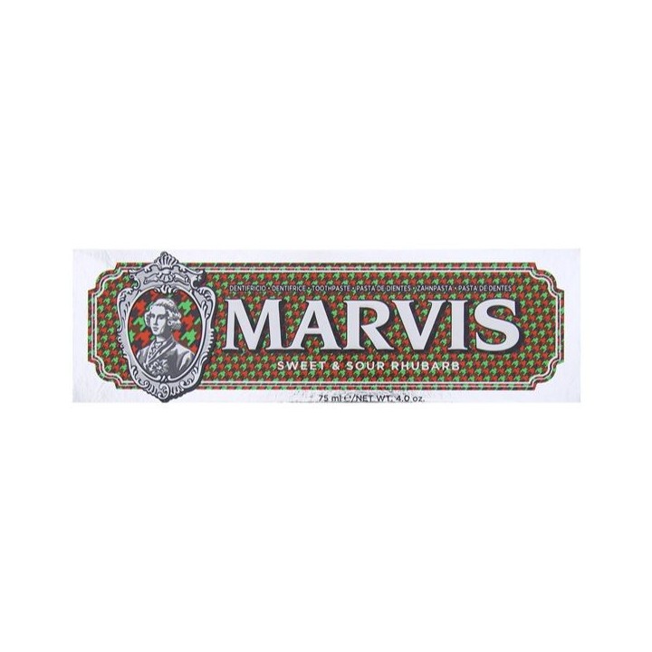 Dentifrice Rhubarbe 75ml - Marvis - IllicoPharma