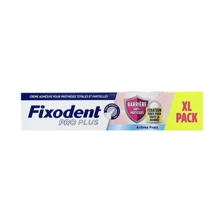 Fixodent Pro Plus Barrière Anti-Particules Frais 57g - IllicoPharma