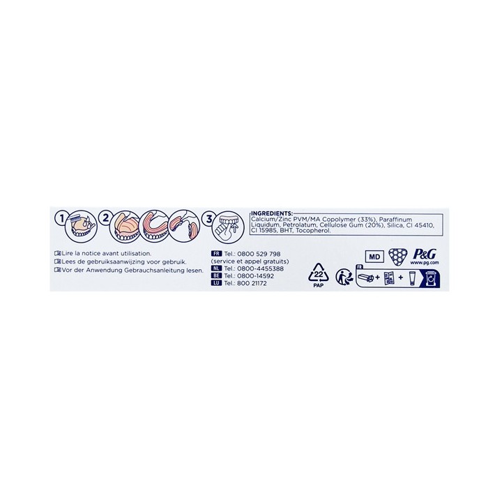 Fixodent Pro Plus Barrière Anti-Particules Neutre 40g - IllicoPharma
