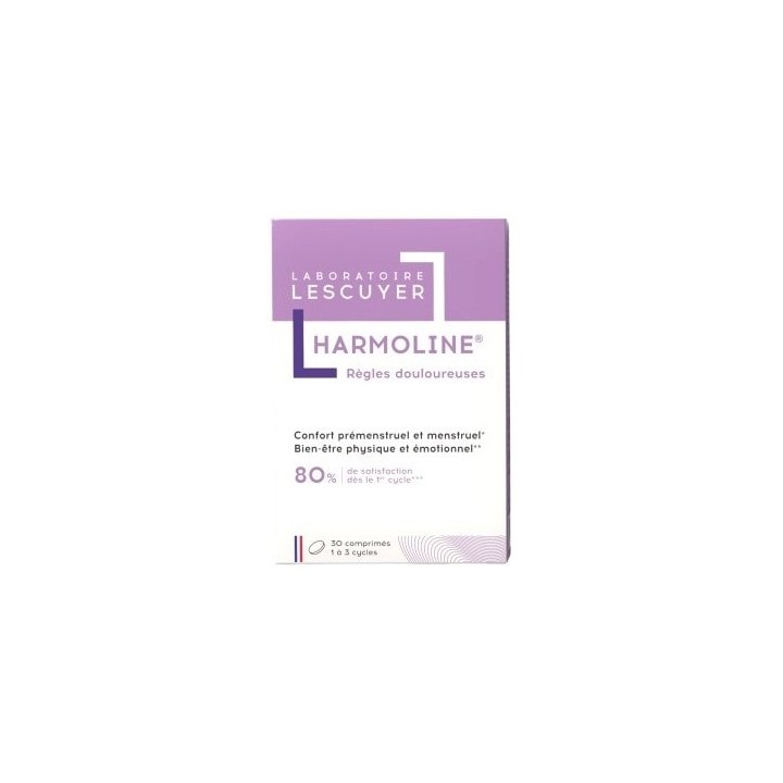 Harmoline Règles Douloureuses x30cpr – Laboratoire Lescuyer – IllicoPharma