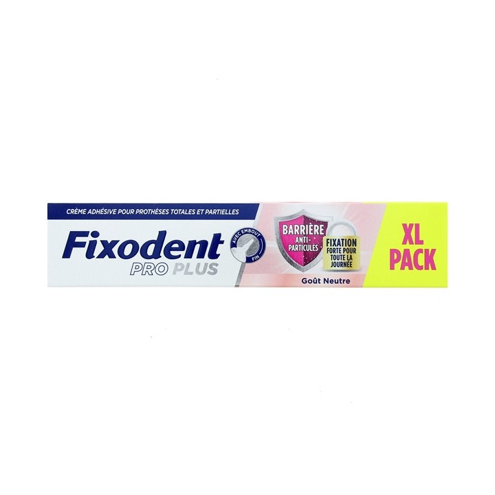 Fixodent Pro Plus Barrière Anti-Particules Neutre 57g - IllicoPharma