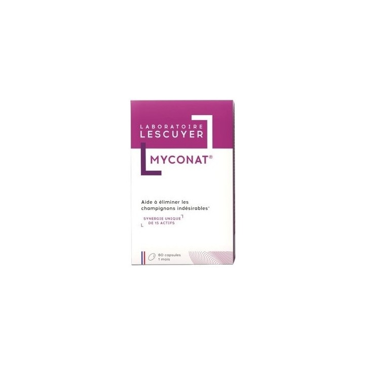 Myconat x60 capsules – Laboratoire Lescuyer – IllicoPharma