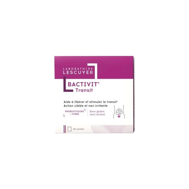 Bactivit Transit x20 sachets – Laboratoire Lescuyer – IllicoPharma