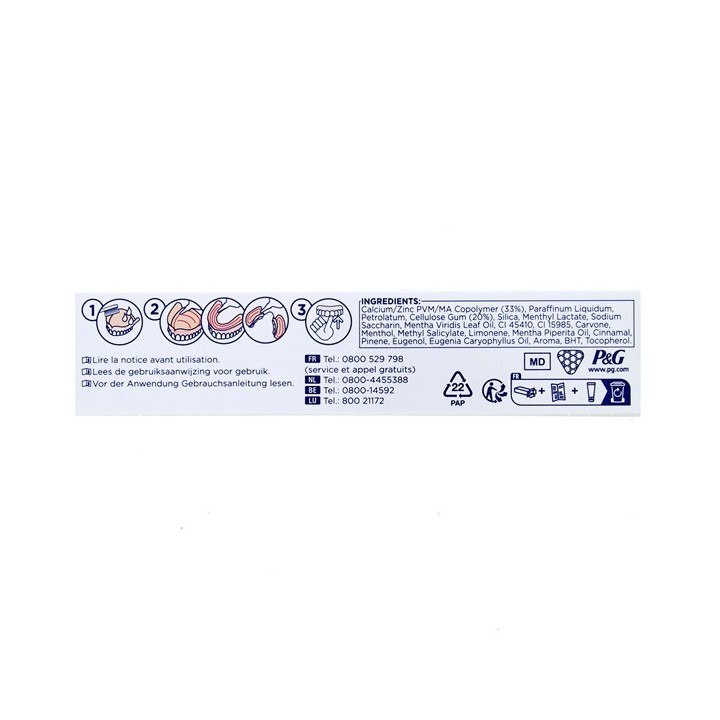 Fixodent Pro Plus Barrière Anti-Particules Arôme Frais 40g - IllicoPharma