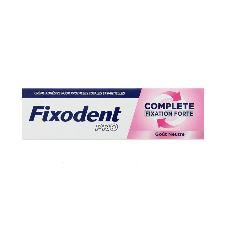 Fixodent Pro Fixation Forte Neutre 47g - Soins des appareils - IllicoPharma