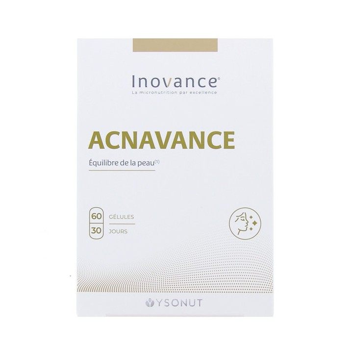 Inovance - Acnavance - x60 gélules - Ysonut -  IllicoPharma