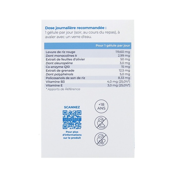 Inovance - Lipivance 180 gélules - Ysonut -  IllicoPharma