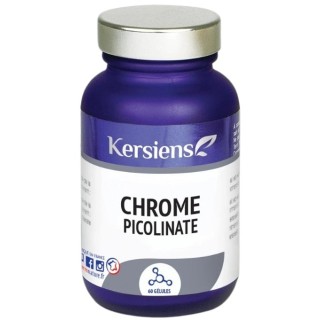 Chrome Picolinate - 60 Gélules - Kersiens - Métabolisme