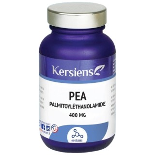 PEA Palmitoyléthanolamide 400mg - 60 Gélules - Kersiens - Métabolisme