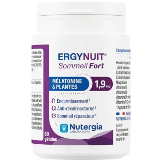 Ergynuit Sommeil Fort x60 gélules Nutergia - IllicoPharma