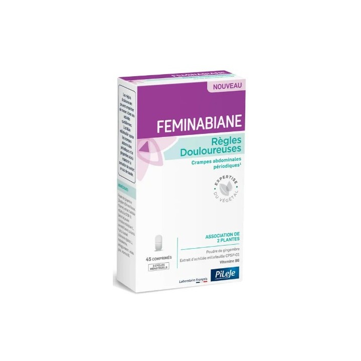 Feminabiane Règles Douloureuses x45cpr Pileje - IllicoPharma