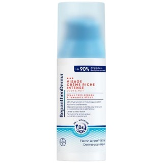 BepanthenDerma Crème Riche Intense Visage 50ml – IllicoPharma
