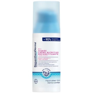 BepanthenDerma Crème Nutritive Reconstituante Visage 50ml – IllicoPharma