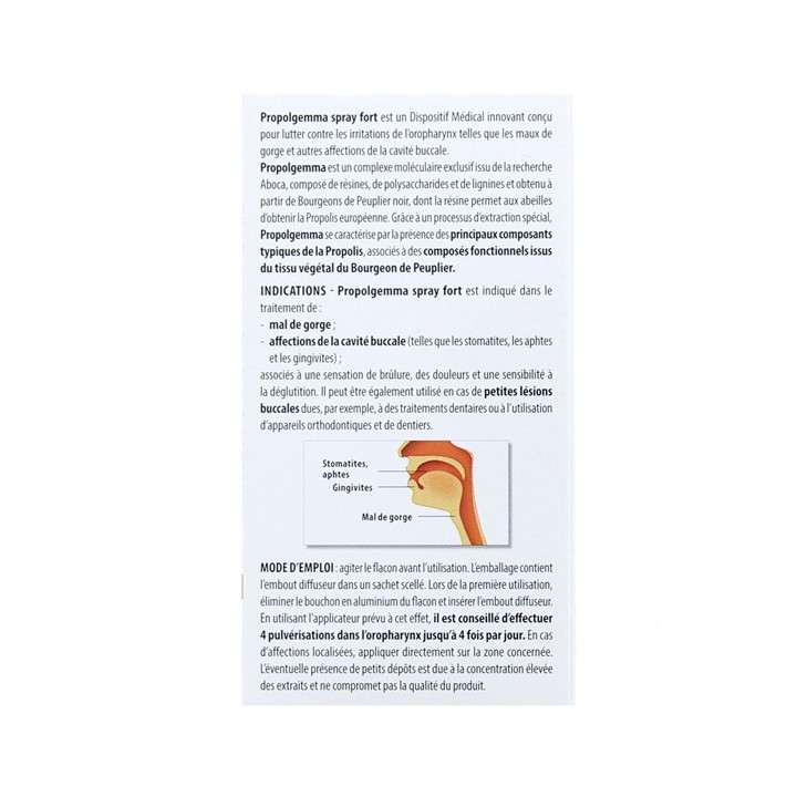 Propolgemma Spray Fort Adultes 30ml - Aboca - IllicoPharma