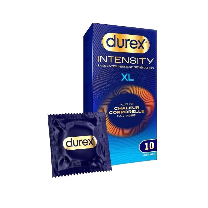 Préservatifs Intensity XL x10 - Durex - e-pharmacie IllicoPharma