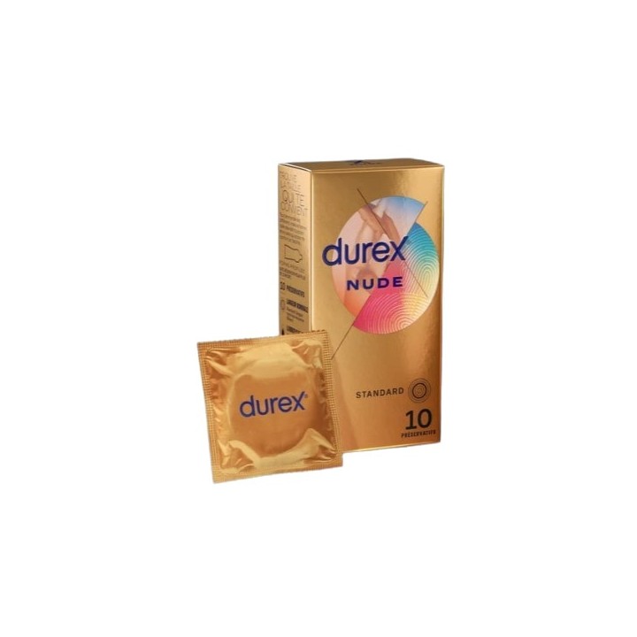 Préservatifs Nude x10 - Durex - IllicoPharma