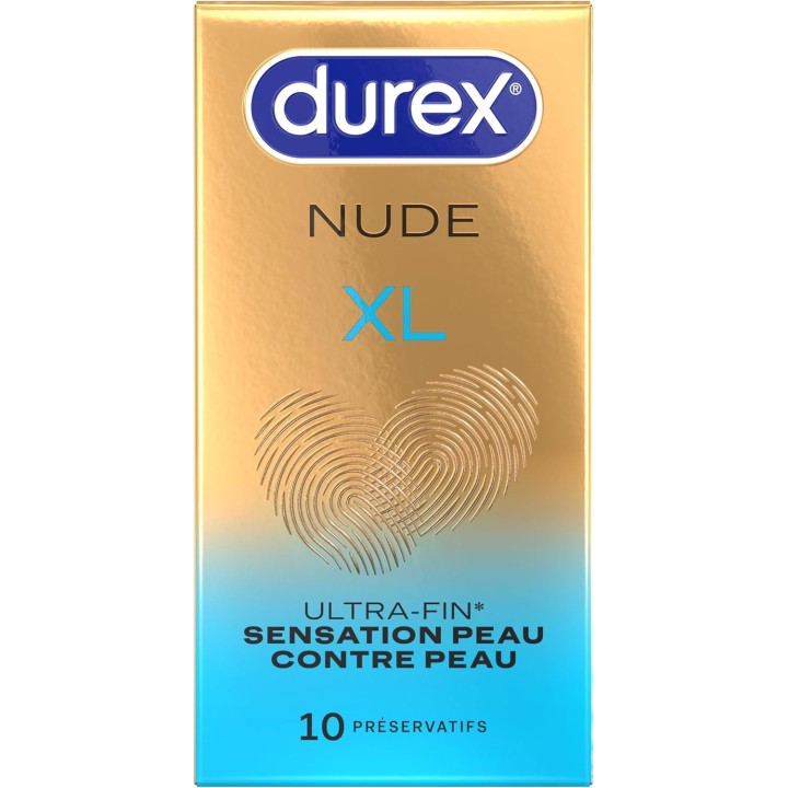 Préservatifs Nude XL - Durex - Pharmacie en ligne IllicoPharma