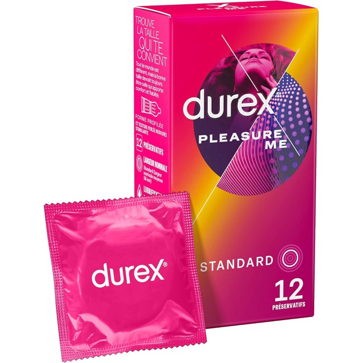 Préservatifs Pleasure Me x12 - Durex - e-pharmacie IllicoPharma