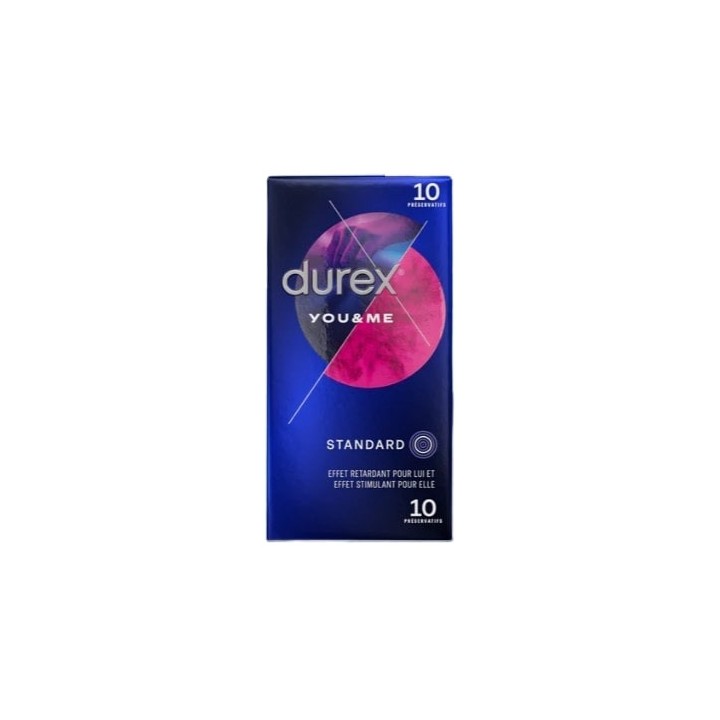 Préservatifs You & Me x10 - Durex - e-pharmacie IllicoPharma