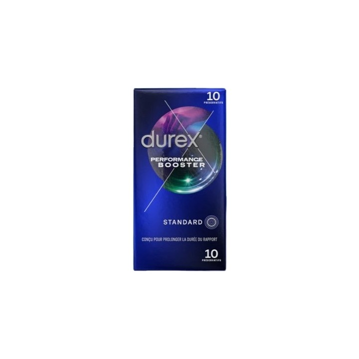 Préservatifs Performance Booster x10 - Durex - Pharmacie en ligne IllicoPharma