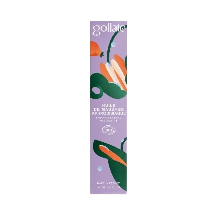 Huile de Massage Aphrodisiaque Bio 100ml - Goliate - IllicoPharma
