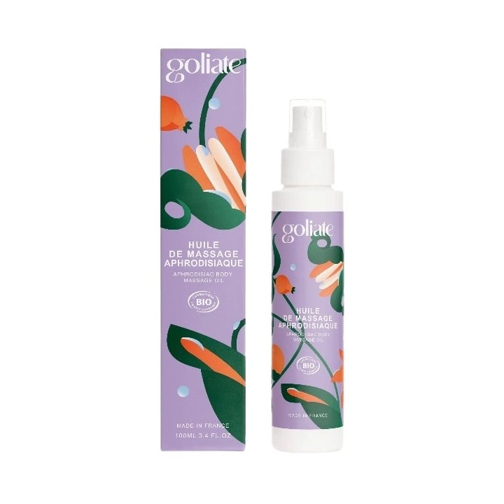 Huile de Massage Aphrodisiaque Bio 100ml - Goliate - IllicoPharma