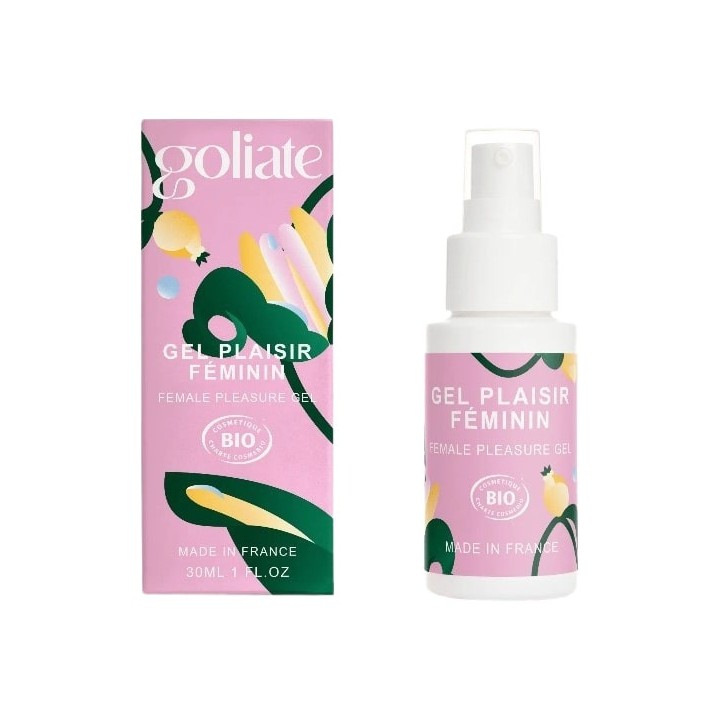 Gel Plaisir Féminin Bio 30ml - Goliate - IllicoPharma