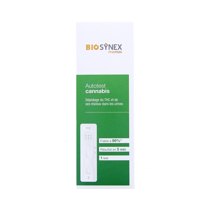 Autotest Cannabis x1 test - Biosynex - IllicoPharma, votre pharmacie en ligne française