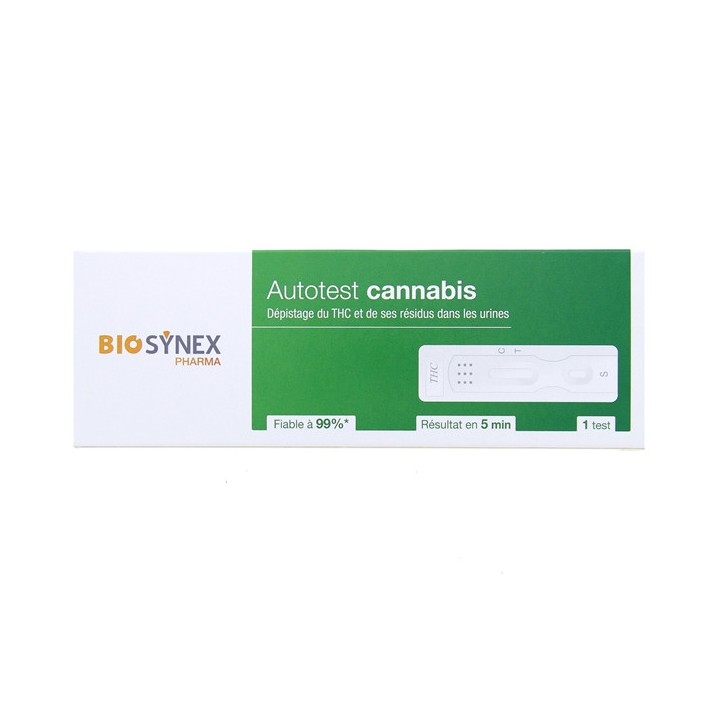 Autotest Cannabis x1 test - Biosynex - IllicoPharma, votre pharmacie en ligne française