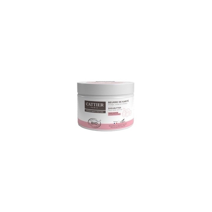 Beurre de Karité Sans Parfum Bio 100g - Cattier - Soins hydratants et nourrissants - Pharmacie IllicoPharma