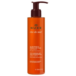 Rêve de Miel Gel Nettoyant Démaquillant Visage 200ml – Nuxe – IllicoPharma