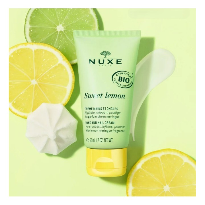 Sweet Lemon Crème Mains et Ongles Bio 30ml – Nuxe – IllicoPharma