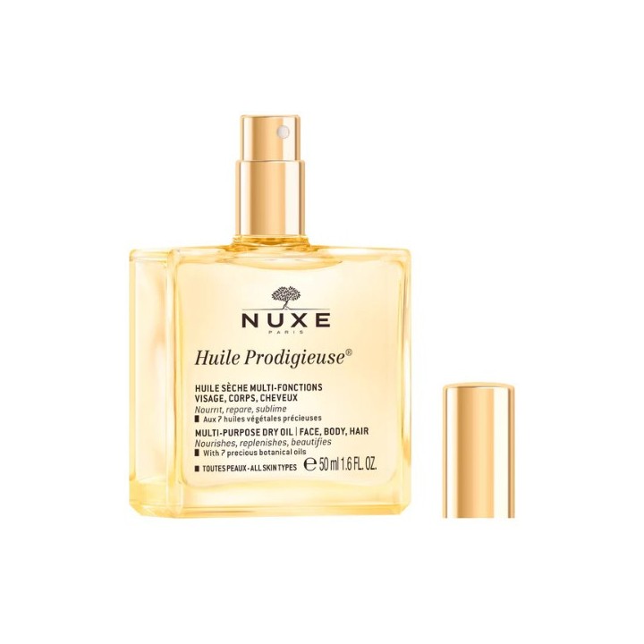 Huile Prodigieuse 50ml - Nuxe - Soins hydratants et nourissants - IllicoPharma