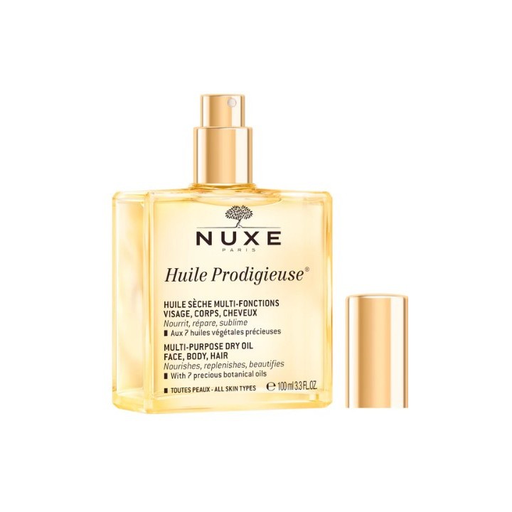 Huile Prodigieuse Nuxe 100ml - Soins hydratants et nourrissants - Pharmacie IllicoPharma