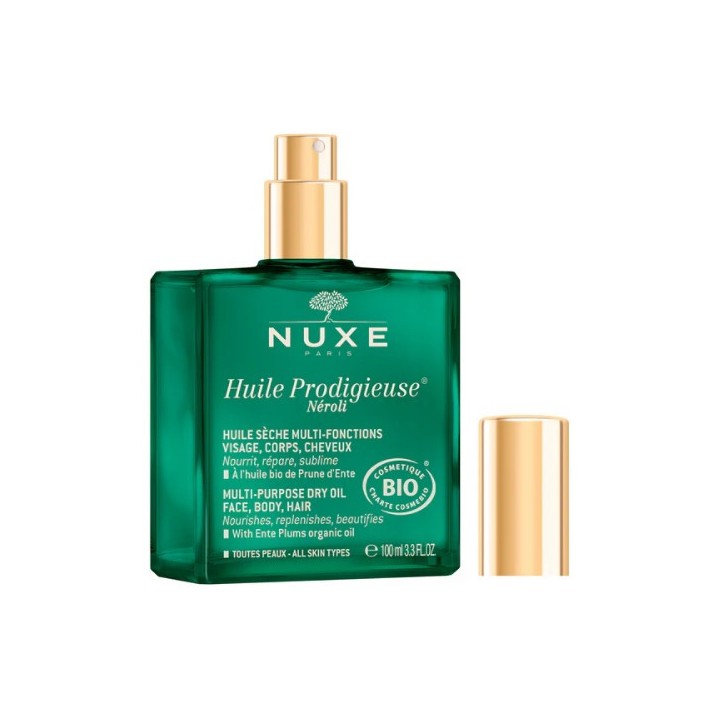 Huile Prodigieuse Néroli Bio 100ml - Soins hydratants et nourrissants - Pharmacie IllicoPharma