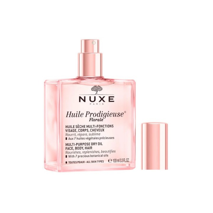 Huile Prodigieuse Florale 100ml - Soins hydratants et nourrissants - Pharmacie IllicoPharma