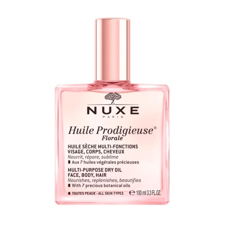 Huile Prodigieuse Florale 100ml - Soins hydratants et nourrissants - Pharmacie IllicoPharma
