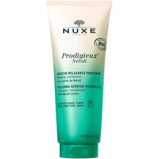 Prodigieux Néroli Douche Relaxante Parfumée Bio 200ml – Nuxe – IllicoPharma